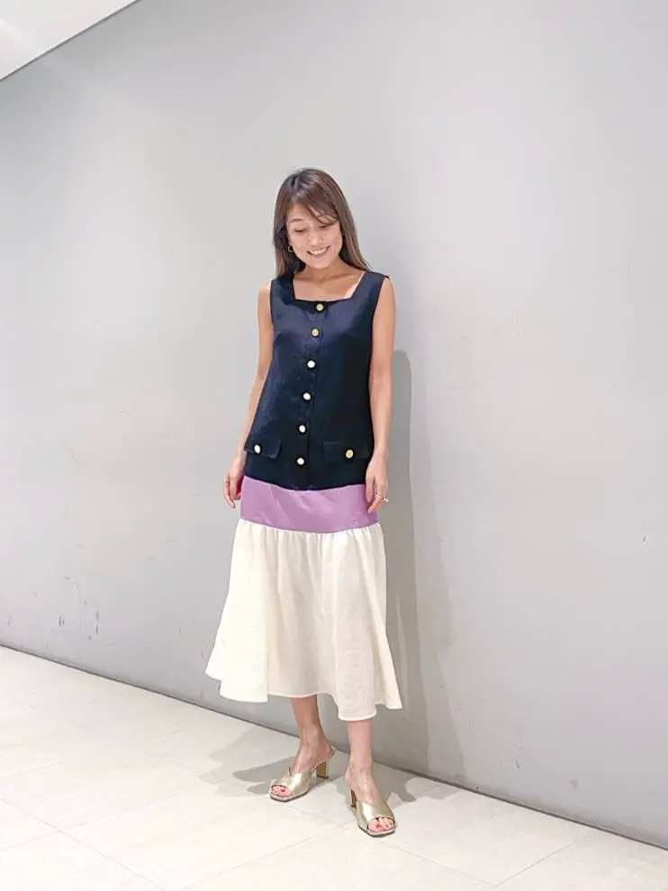 ORIGINATED IN GRACE CONTINENTAL yukimi yonee コーディネート画像