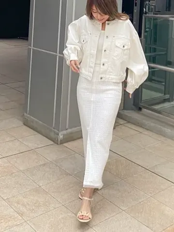 ORIGINATED IN GRACE CONTINENTAL yukimi yonee コーディネート画像