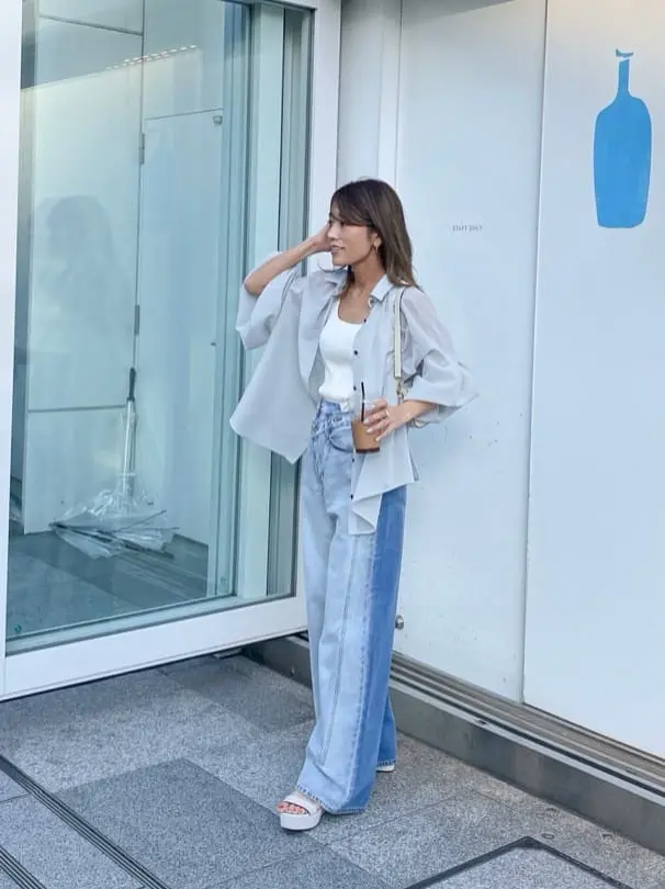 ORIGINATED IN GRACE CONTINENTAL yukimi yonee コーディネート画像