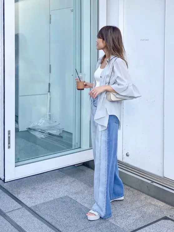 ORIGINATED IN GRACE CONTINENTAL yukimi yonee コーディネート画像