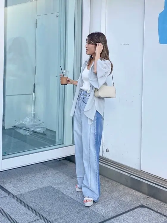 ORIGINATED IN GRACE CONTINENTAL yukimi yonee コーディネート画像