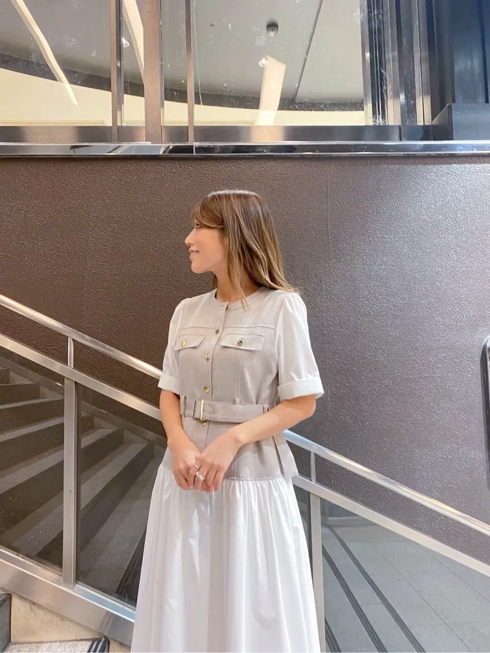 ORIGINATED IN GRACE CONTINENTAL yukimi yonee コーディネート画像