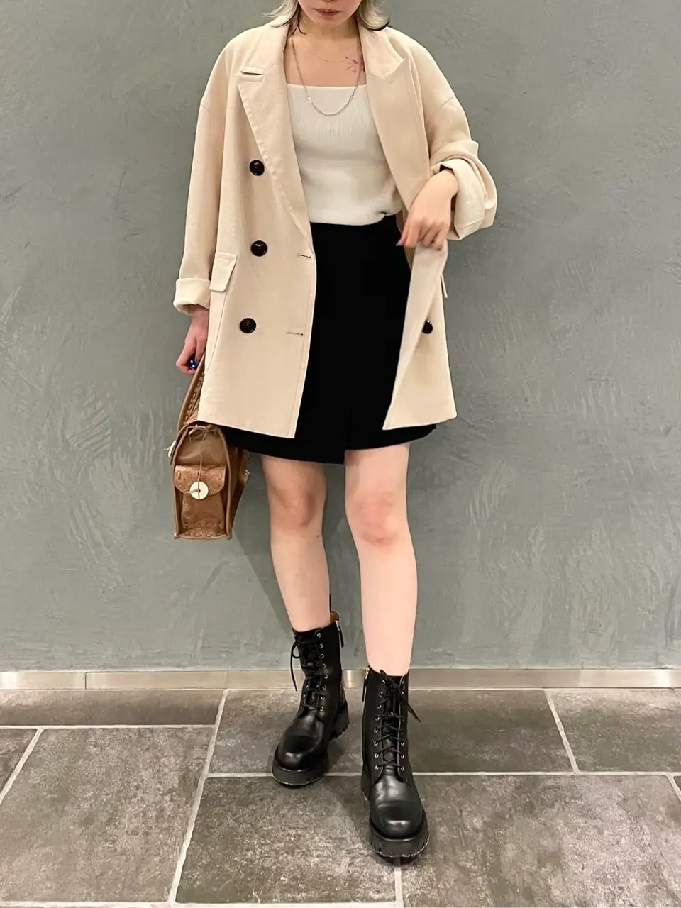 ORIGINATED IN GRACE CONTINENTAL 三浦　芙優 コーディネート画像