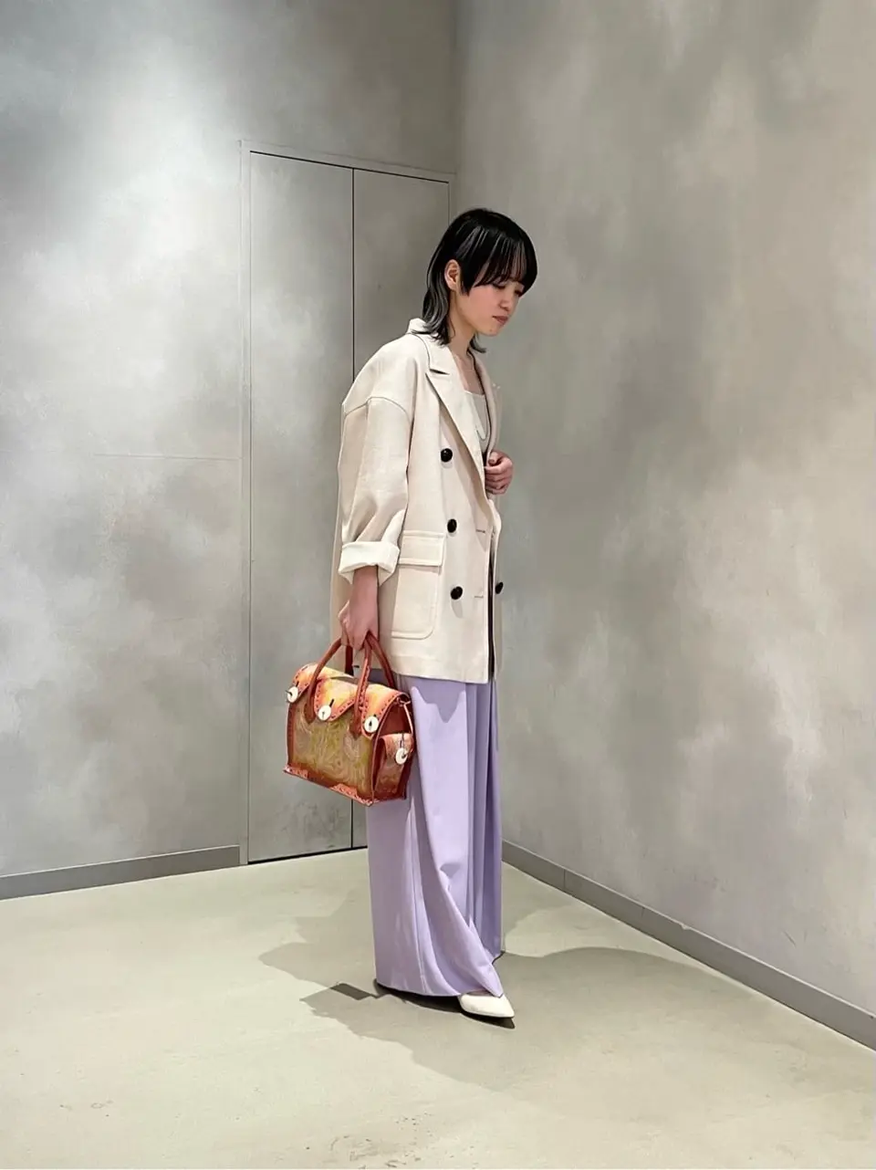 ORIGINATED IN GRACE CONTINENTAL 三浦　芙優 コーディネート画像