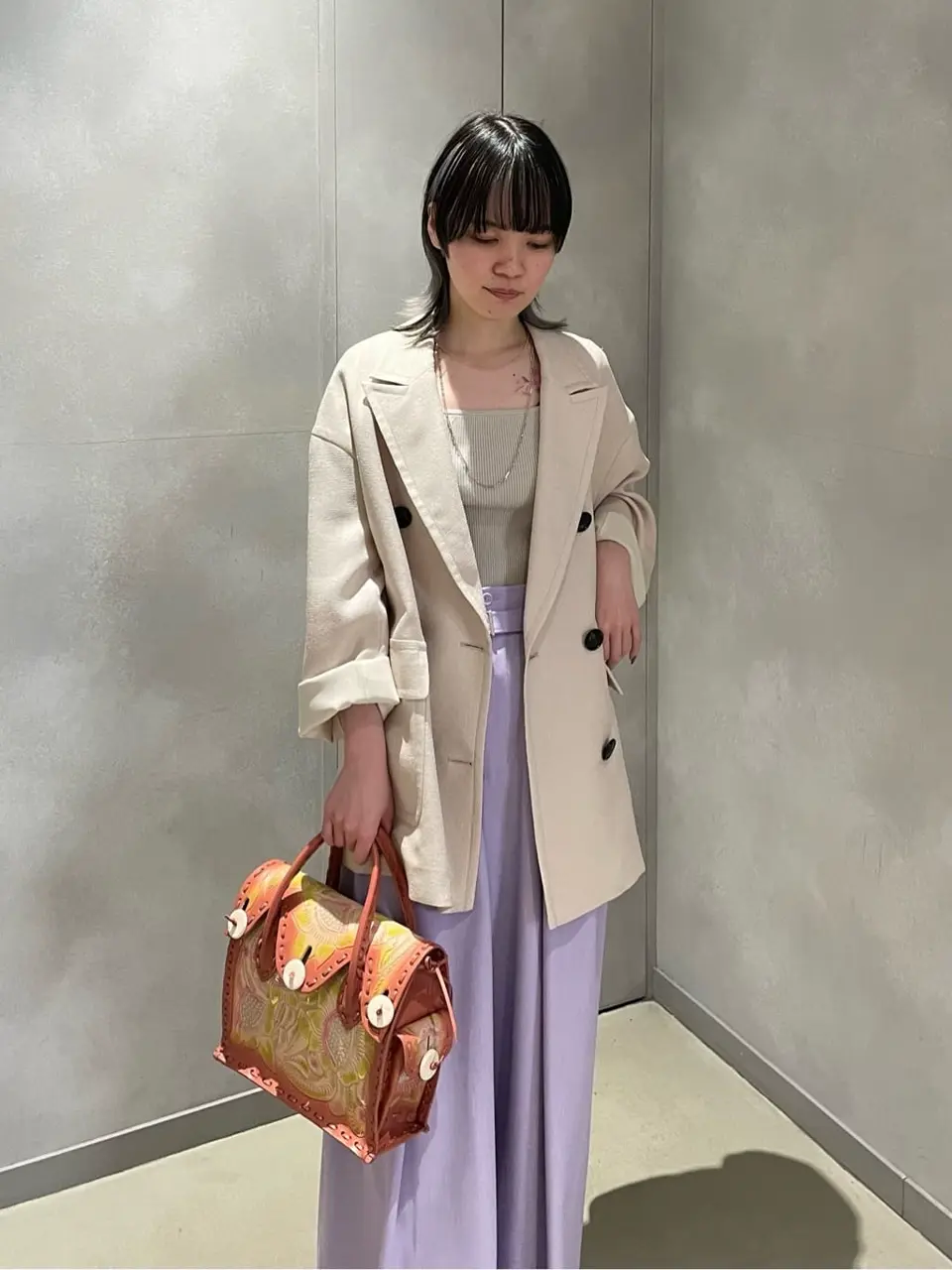 ORIGINATED IN GRACE CONTINENTAL 三浦　芙優 コーディネート画像