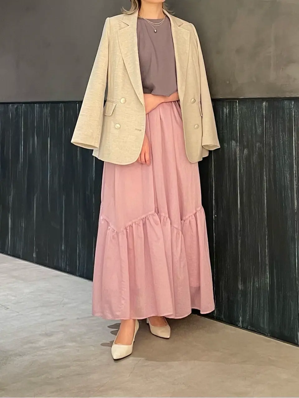 ORIGINATED IN GRACE CONTINENTAL 三浦　芙優 コーディネート画像