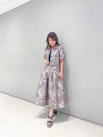 ORIGINATED IN GRACE CONTINENTAL yukimi yonee コーディネート画像