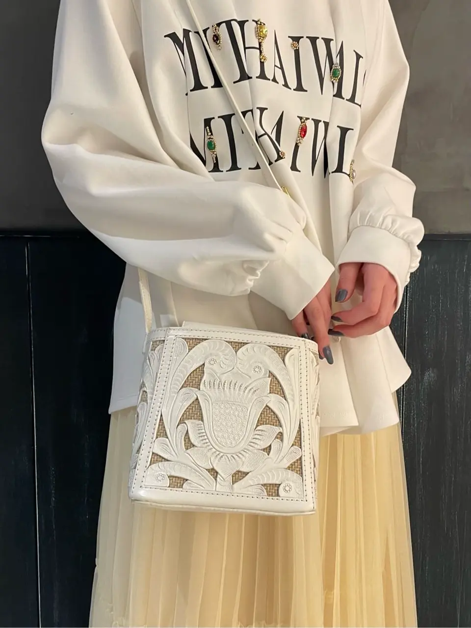 ORIGINATED IN GRACE CONTINENTAL 三浦　芙優 コーディネート画像