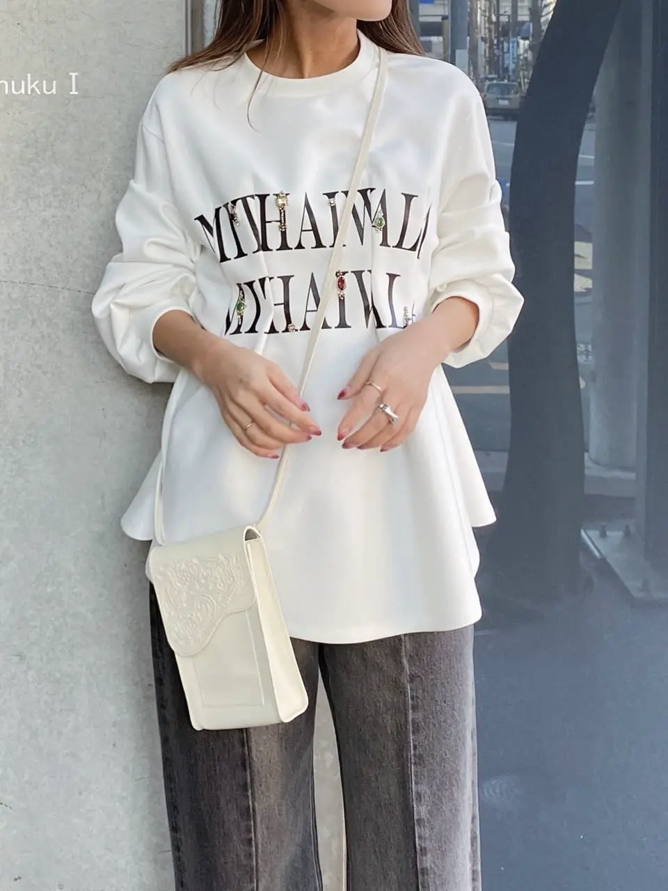 ORIGINATED IN GRACE CONTINENTAL yukimi yonee コーディネート画像