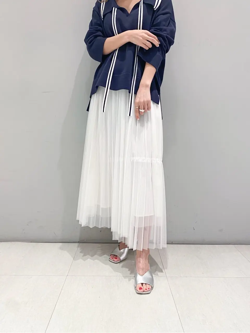 ORIGINATED IN GRACE CONTINENTAL yukimi yonee コーディネート画像