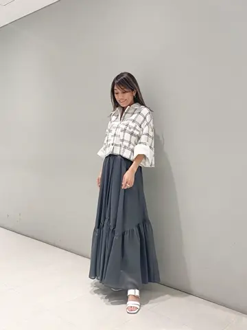 ORIGINATED IN GRACE CONTINENTAL yukimi yonee コーディネート画像