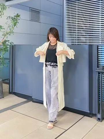 ORIGINATED IN GRACE CONTINENTAL yukimi yonee コーディネート画像