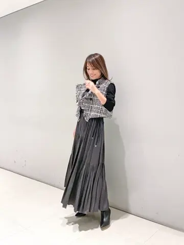 ORIGINATED IN GRACE CONTINENTAL yukimi yonee コーディネート画像