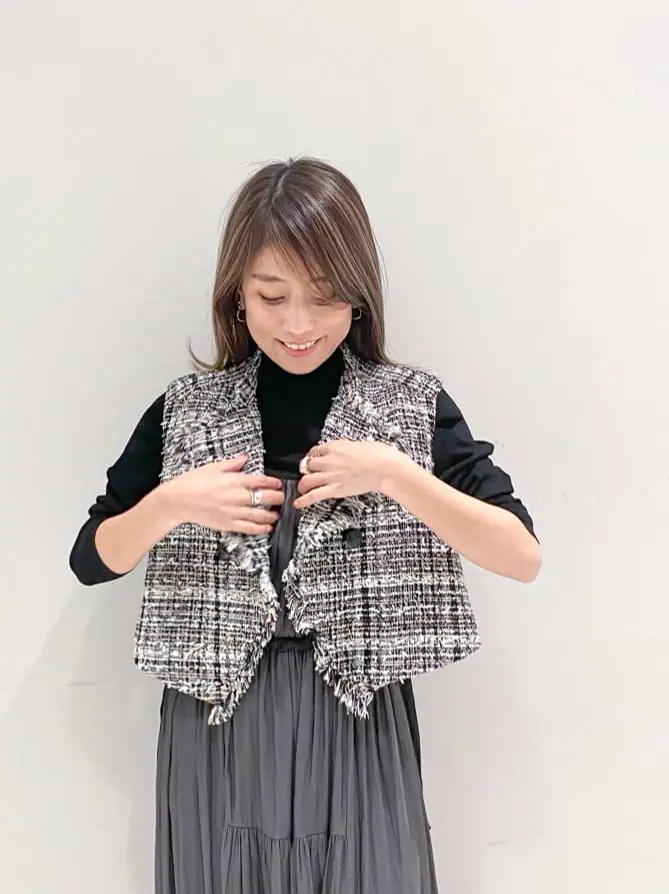 ORIGINATED IN GRACE CONTINENTAL yukimi yonee コーディネート画像