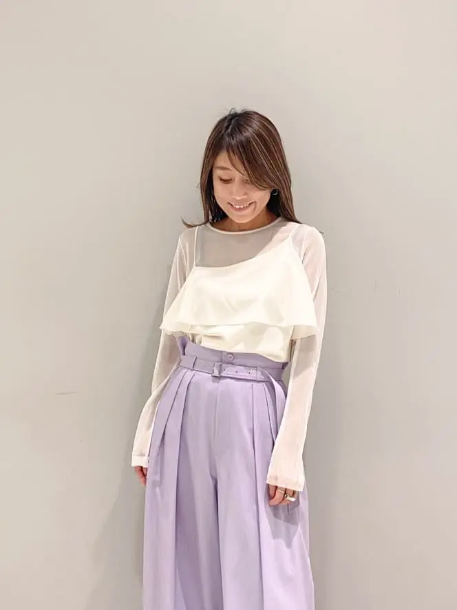 ORIGINATED IN GRACE CONTINENTAL yukimi yonee コーディネート画像