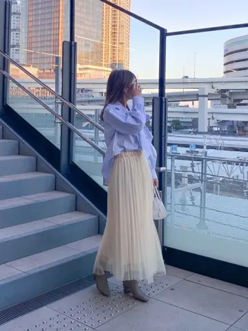 ORIGINATED IN GRACE CONTINENTAL yukimi yonee コーディネート画像