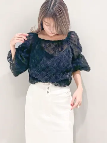 ORIGINATED IN GRACE CONTINENTAL yukimi yonee コーディネート画像