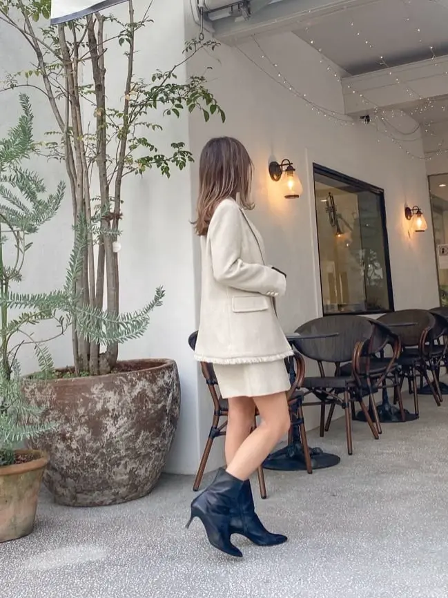 ORIGINATED IN GRACE CONTINENTAL yukimi yonee コーディネート画像