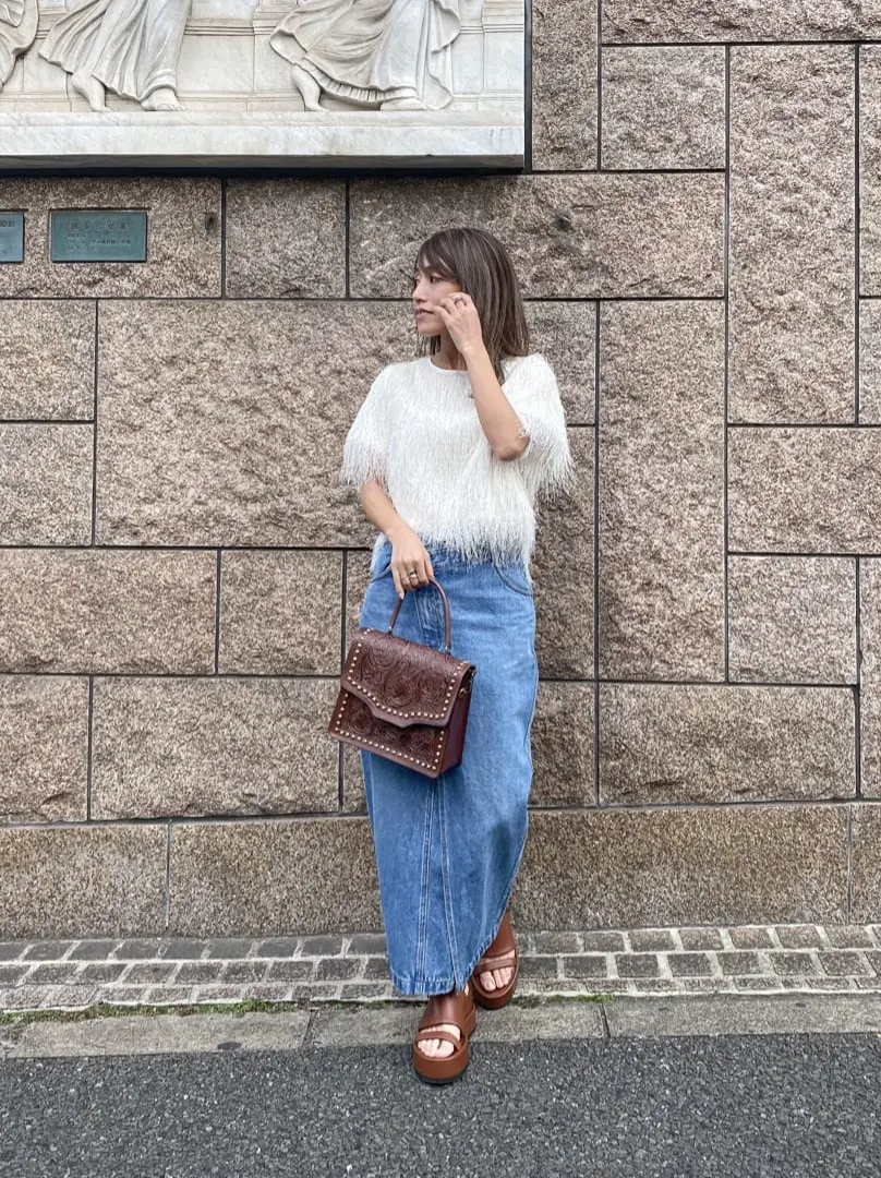 ORIGINATED IN GRACE CONTINENTAL yukimi yonee コーディネート画像