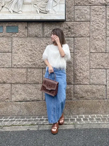 ORIGINATED IN GRACE CONTINENTAL yukimi yonee コーディネート画像