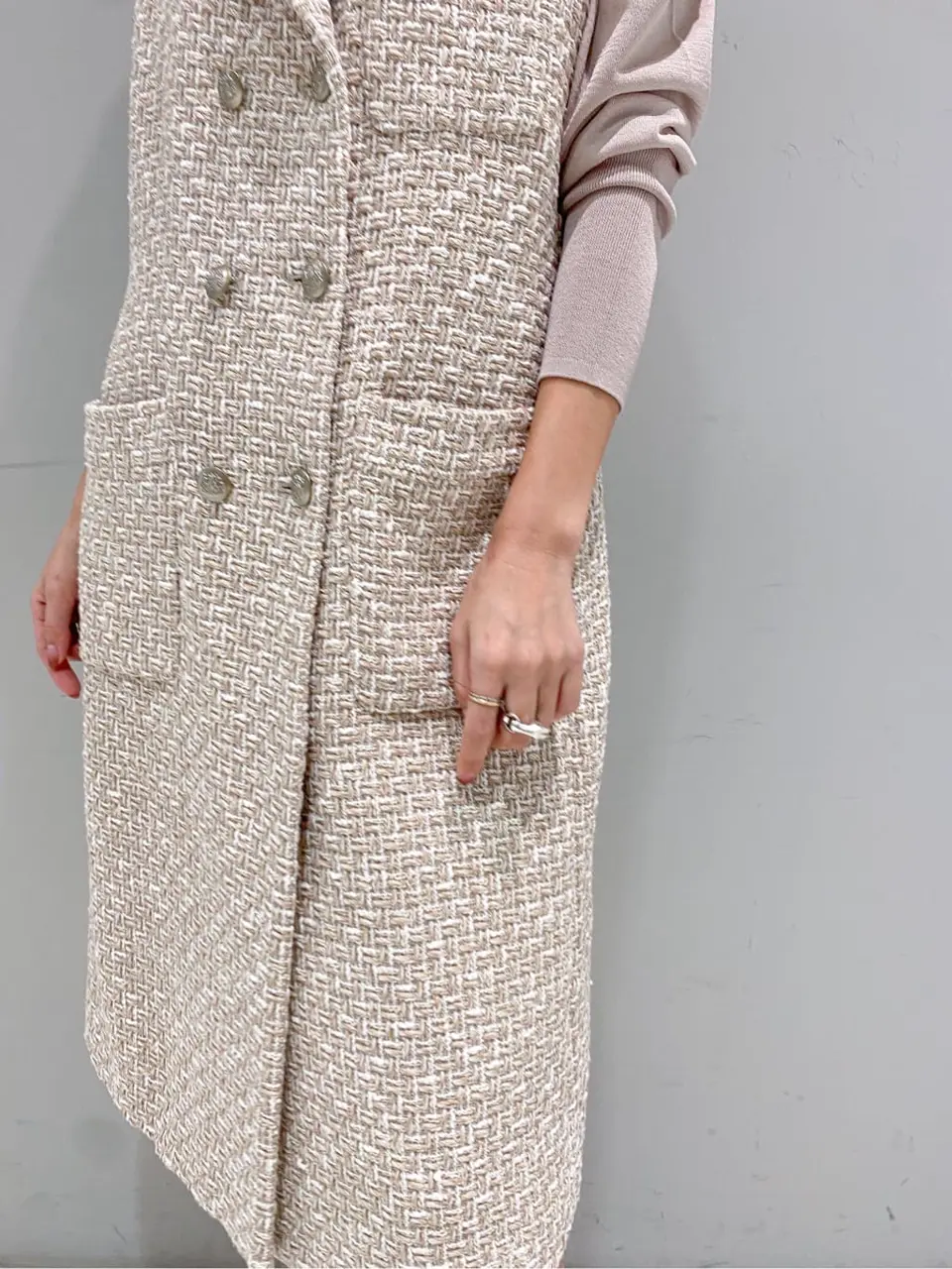 ORIGINATED IN GRACE CONTINENTAL yukimi yonee コーディネート画像