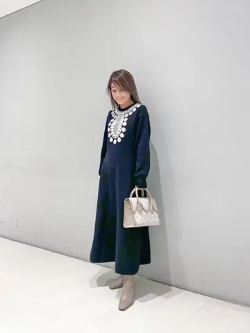 ORIGINATED IN GRACE CONTINENTAL yukimi yonee コーディネート画像