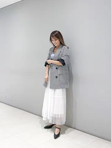 ORIGINATED IN GRACE CONTINENTAL yukimi yonee コーディネート画像