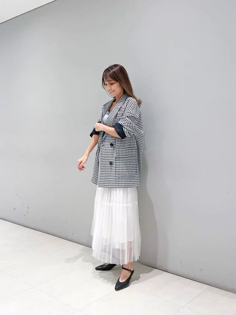 ORIGINATED IN GRACE CONTINENTAL yukimi yonee コーディネート画像