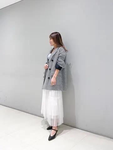 ORIGINATED IN GRACE CONTINENTAL yukimi yonee コーディネート画像