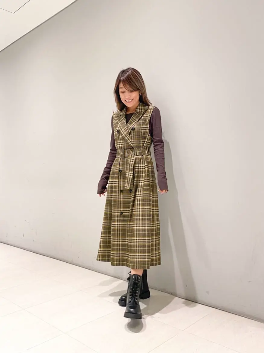 ORIGINATED IN GRACE CONTINENTAL yukimi yonee コーディネート画像