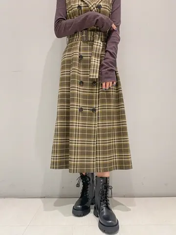 ORIGINATED IN GRACE CONTINENTAL yukimi yonee コーディネート画像