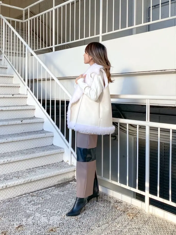 ORIGINATED IN GRACE CONTINENTAL yukimi yonee コーディネート画像