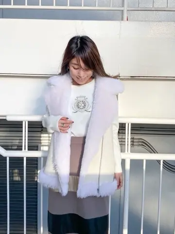 ORIGINATED IN GRACE CONTINENTAL yukimi yonee コーディネート画像