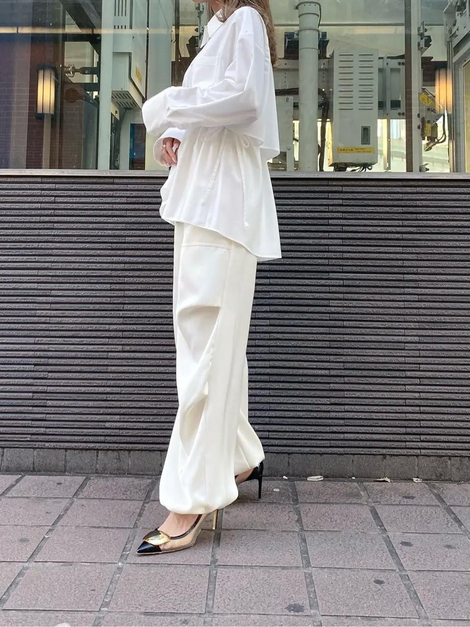 ORIGINATED IN GRACE CONTINENTAL yukimi yonee コーディネート画像