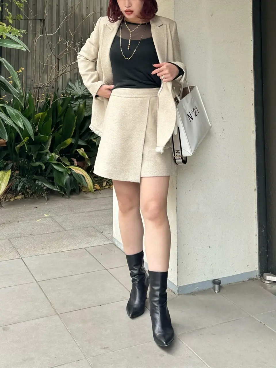 ORIGINATED IN GRACE CONTINENTAL Yuuki NOZAWA コーディネート画像