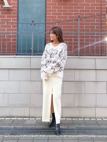 ORIGINATED IN GRACE CONTINENTAL yukimi yonee コーディネート画像