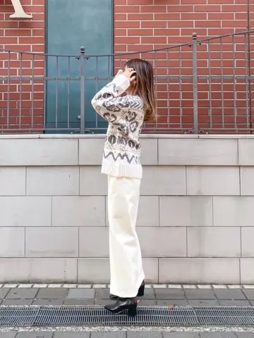 ORIGINATED IN GRACE CONTINENTAL yukimi yonee コーディネート画像