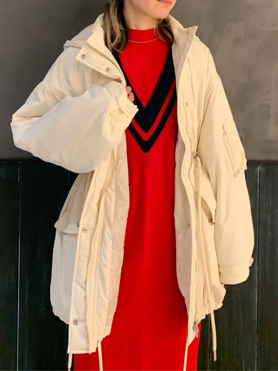 ORIGINATED IN GRACE CONTINENTAL 三浦　芙優 コーディネート画像