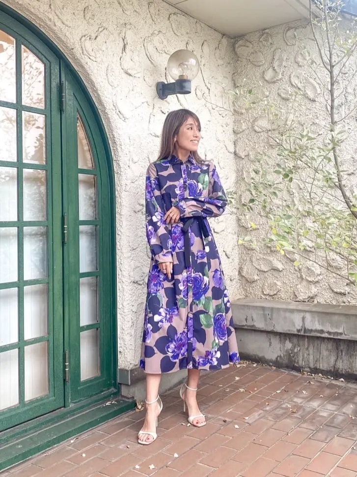 ORIGINATED IN GRACE CONTINENTAL yukimi yonee コーディネート画像