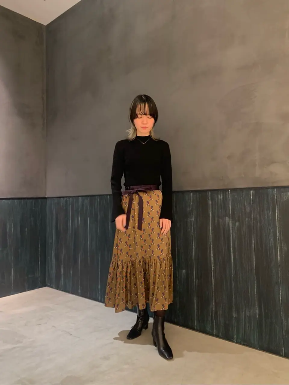 ORIGINATED IN GRACE CONTINENTAL 三浦　芙優 コーディネート画像