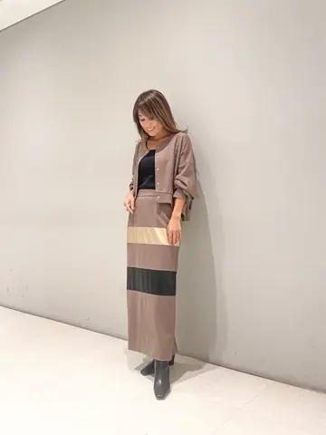 ORIGINATED IN GRACE CONTINENTAL yukimi yonee コーディネート画像