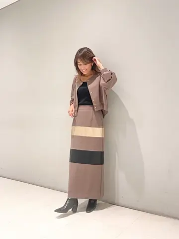 ORIGINATED IN GRACE CONTINENTAL yukimi yonee コーディネート画像