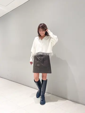 ORIGINATED IN GRACE CONTINENTAL yukimi yonee コーディネート画像