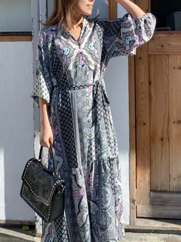 ORIGINATED IN GRACE CONTINENTAL yukimi yonee コーディネート画像