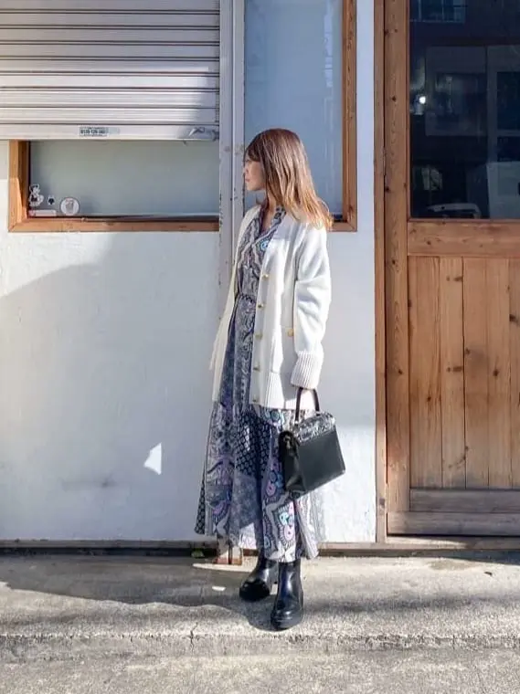 ORIGINATED IN GRACE CONTINENTAL yukimi yonee コーディネート画像