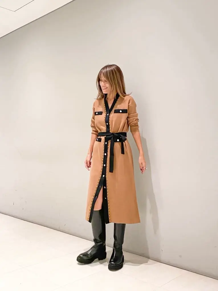 ORIGINATED IN GRACE CONTINENTAL yukimi yonee コーディネート画像