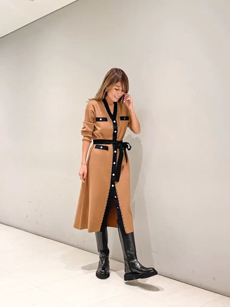 ORIGINATED IN GRACE CONTINENTAL yukimi yonee コーディネート画像