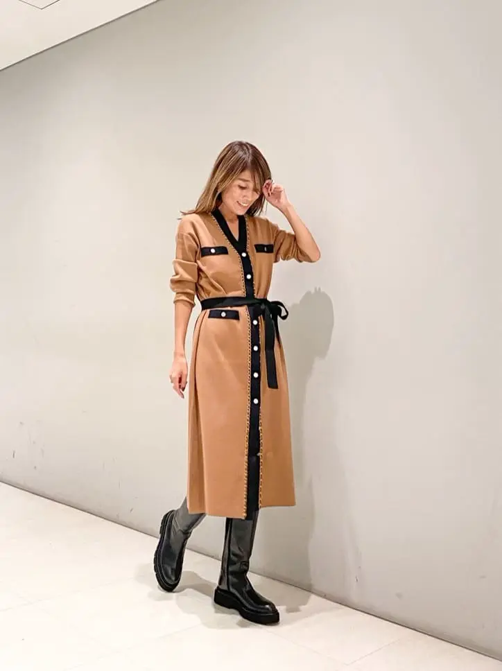 ORIGINATED IN GRACE CONTINENTAL yukimi yonee コーディネート画像