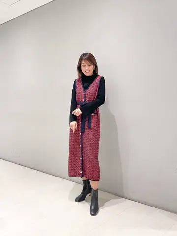 ORIGINATED IN GRACE CONTINENTAL yukimi yonee コーディネート画像