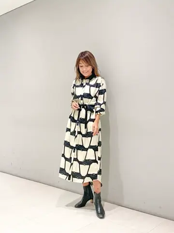 ORIGINATED IN GRACE CONTINENTAL yukimi yonee コーディネート画像